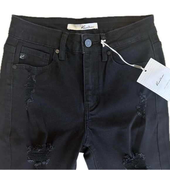 KanCan High Rise Black Skinny Jeans NWT – Size 25 - Picture 4 of 12